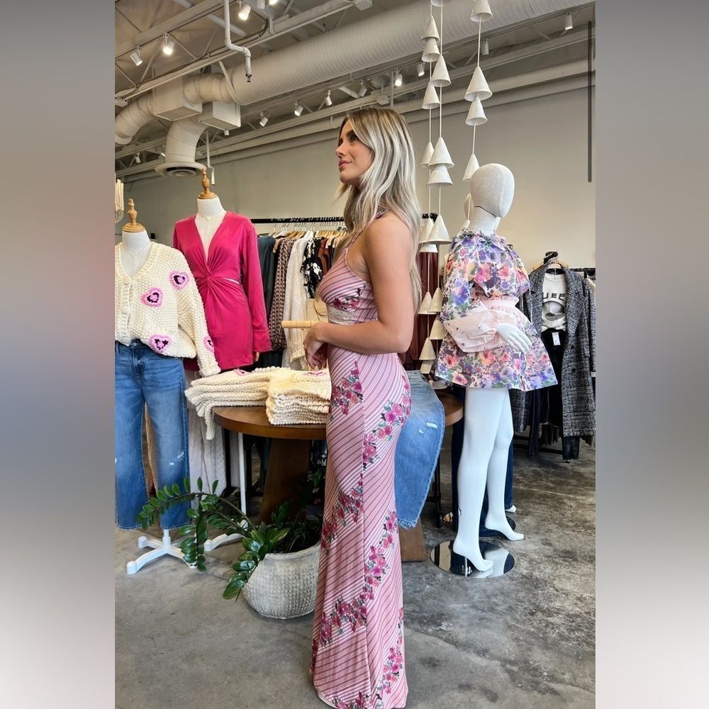 Mixed Bouquet Floral Dress